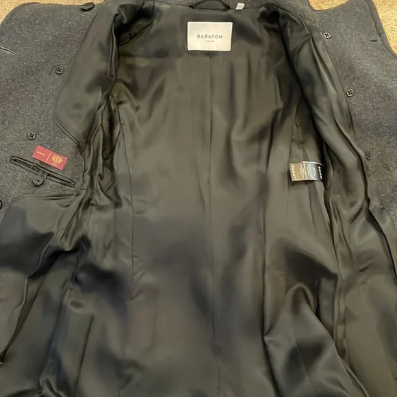 *Host Pick* Babaton aritzia bromley dark grey wool coat - Picture 11 of 11